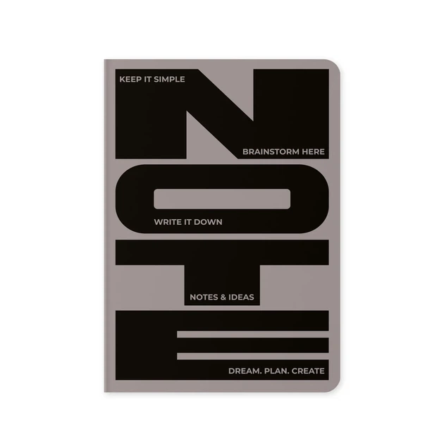 Блокнот в крапку «Notes & Ideas» сірий - зображення 9