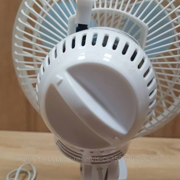 Настольный мини вентилятор с прищепкой Table Fan Wimpex WX 707 50 Вт 18 см - Фото 6 Настольный мини вентилятор с прищепкой Table Fan Wimpex WX 707 50 Вт 18 см - изображение 6