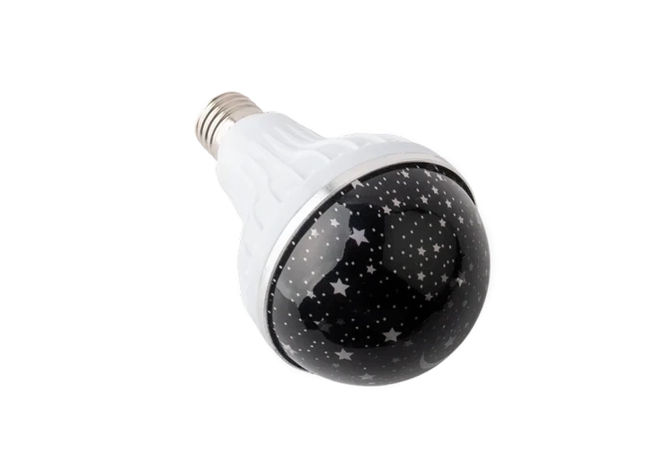Лампа проектор звёздного неба в патрон Master Bulb601-HX 6Вт, ночник, 3 цвета свечения, 220В - изображение 5