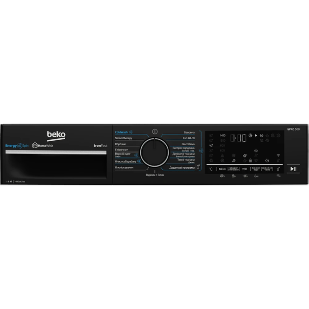 Пральна машина BEKO B5WFU69415WPBB - Фото 6 Пральна машина BEKO B5WFU69415WPBB - зображення 6