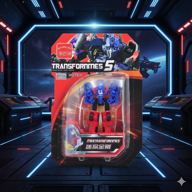 Робот-трансформер Оптимус Прайм Мегатрон Optimus Prime Megatron minitransformes игрушка 7,5 см - Фото 1 Робот-трансформер Оптимус Прайм Мегатрон Optimus Prime Megatron minitransformes игрушка 7,5 см - изображение 1