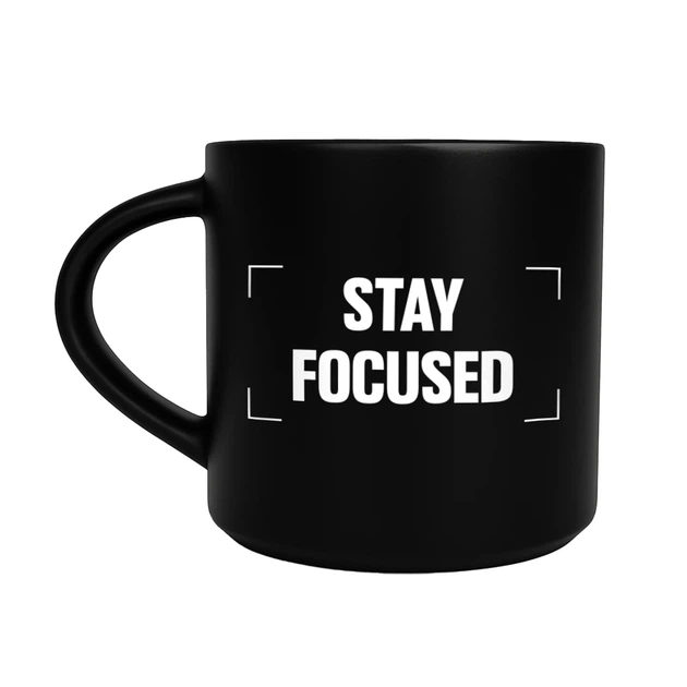 Чашка «Stay focused» черная - изображение 8