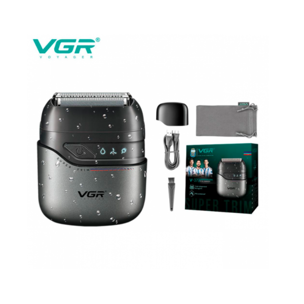 Электробритва VGR V 379 шейвер, двойное лезвие, триммер, водонепроницаемая IPX7 - Фото 1 Электробритва VGR V 379 шейвер, двойное лезвие, триммер, водонепроницаемая IPX7 - изображение 1