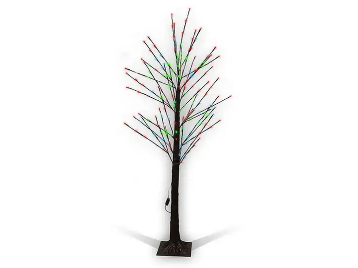 Гірлянда дерево коричневе 1,5м 220LED теплий білий TREE-1-5-WW-1 гнучкі гілочки - зображення 2