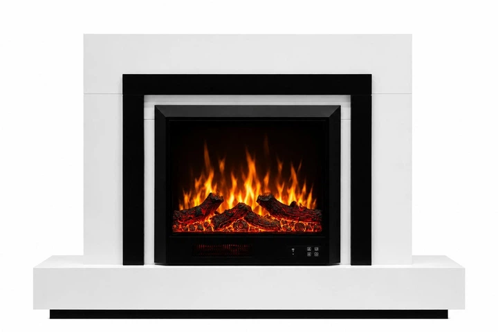 Электрический камин Fireplace Craftsman Tokado White Bluetooth звук потрескивания дров (10080122) - Фото 2 Электрический камин Fireplace Craftsman Tokado White Bluetooth звук потрескивания дров (10080122) - изображение 2