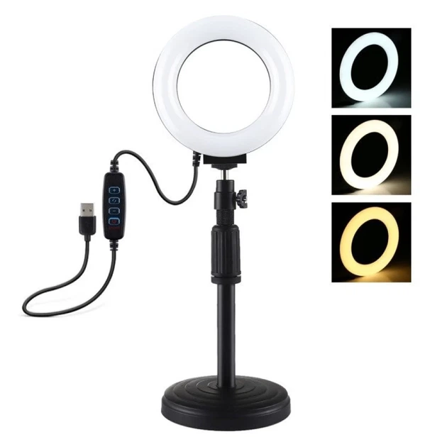 Кольцевая лампа Puluz PU391 LED 26cm (PU391) - изображение 2