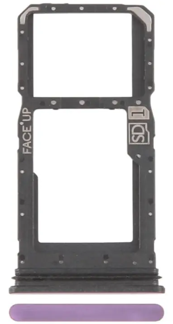 Держатель Sim-карты и карты памяти Motorola XT2527-2 Moto G86 фиолетовый Cosmic Sky на 1 Sim-карту High Copy - Фото 1 Держатель Sim-карты и карты памяти Motorola XT2527-2 Moto G86 фиолетовый Cosmic Sky на 1 Sim-карту High Copy - изображение 1