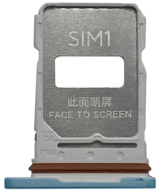 Держатель Sim-карты Xiaomi Redmi Note 15 Pro+ 5G голубой Glacier Blue на две Sim-карты High Copy - Фото 1 Держатель Sim-карты Xiaomi Redmi Note 15 Pro+ 5G голубой Glacier Blue на две Sim-карты High Copy - изображение 1