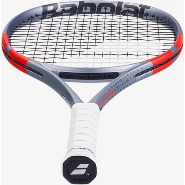 Ракетка для тенісу Babolat PURE STRIKE 100 16/19 GEN4 UNSTRUNG NC сіро-червона 3 101579-3018 - зображення 4