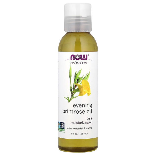 Масло примулы вечерней Now Foods, Solutions "Evening Primrose Oil" (118 мл) - Фото 1 Масло примулы вечерней Now Foods, Solutions "Evening Primrose Oil" (118 мл) - изображение 1