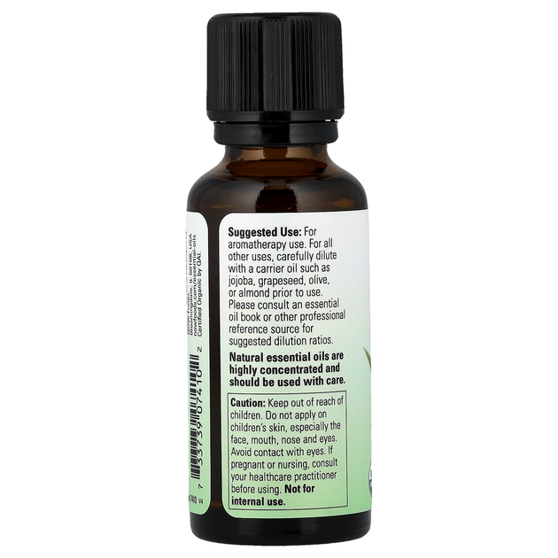 Органічне ефірне масло евкаліпту NOW Foods Organic Essential Oils "Eucalyptus" (30 мл) - зображення 3