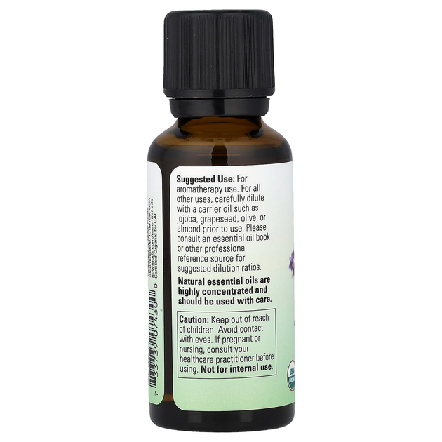 Органическое эфирное масло лаванды NOW Foods Organic Essential Oils "Lavender" (30 мл) - изображение 3