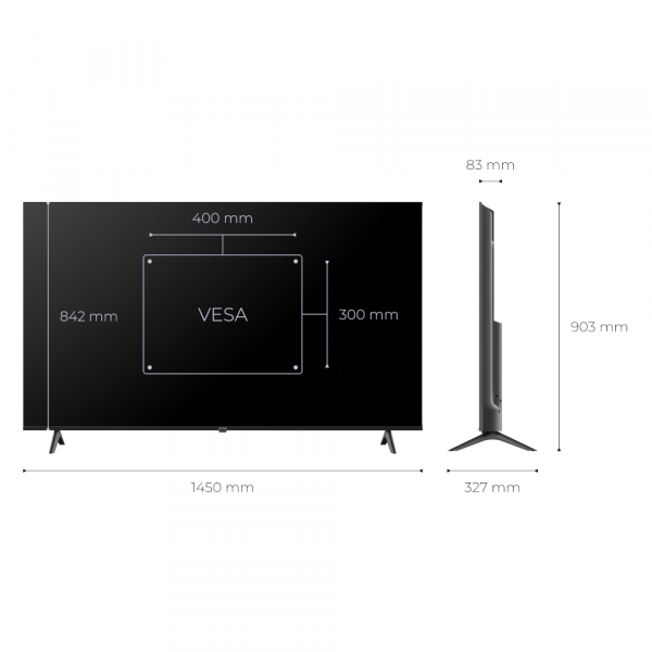 Телевізор kivi 65u7000mb - Фото 5 Телевізор kivi 65u7000mb - изображение 5