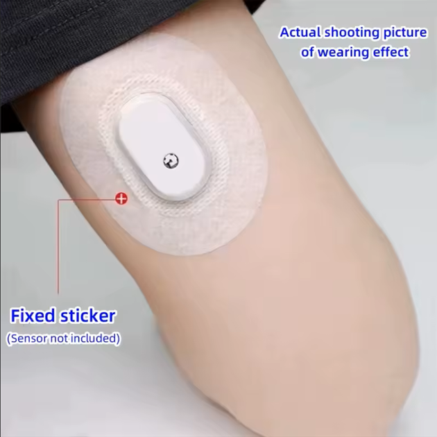 Тейп до сенсору безперервного моніторингу глюкози Sibionics - Фото 2 Тейп до сенсору безперервного моніторингу глюкози Sibionics - зображення 2