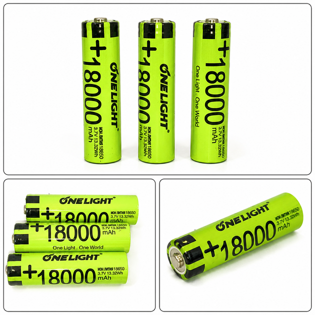 Аккумулятор 18650 3.7V B-PLUS 18000 для фонарей Li-ion 1200 мА - Фото 3 Аккумулятор 18650 3.7V B-PLUS 18000 для фонарей Li-ion 1200 мА - изображение 3