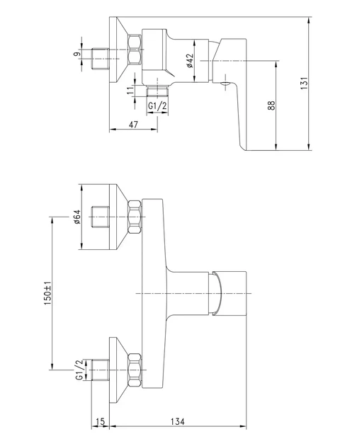 Смеситель для душа IMPRESE BRECLAV 15245W - изображение 2