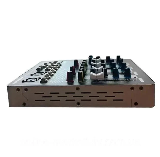 Активный 4-канальный аудиомикшер UKC Mixer BT 4000 с Bluetooth 2380 - Фото 4 Активный 4-канальный аудиомикшер UKC Mixer BT 4000 с Bluetooth 2380 - изображение 4