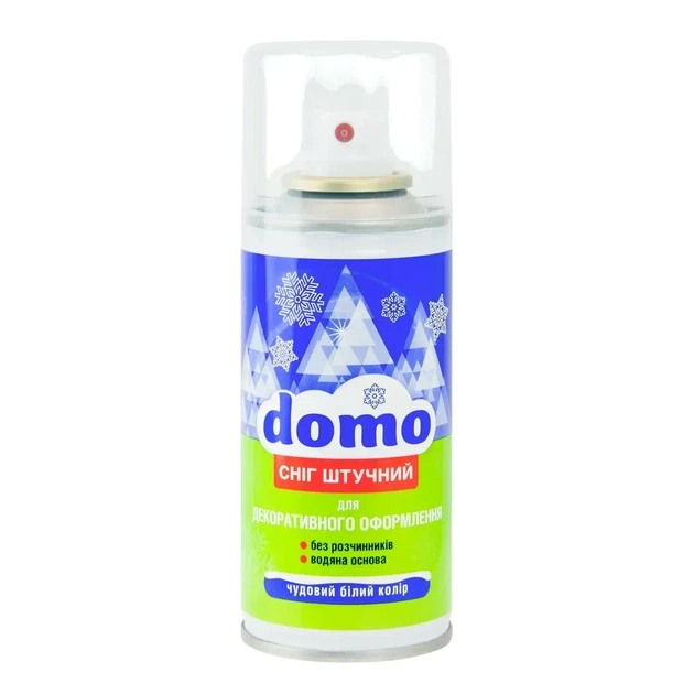 Сніг штучний DOMO 150 мл (XD 50000) - Фото 1 Сніг штучний DOMO 150 мл (XD 50000) - изображение 1