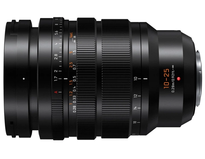 Об`єктив Panasonic Micro 4/3 Lens 10-25mm f/1.7 ASPH.Lumix G (643286) - изображение 4