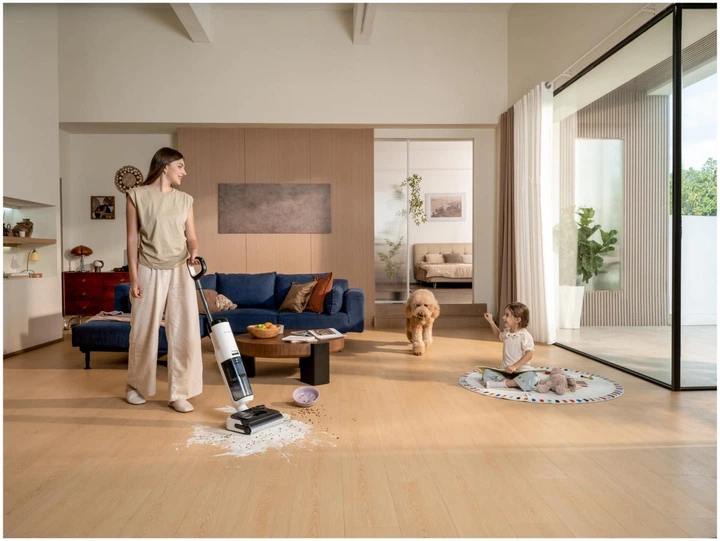 Акумуляторний миючий пилосос Tineco Floor One S5 Max White (FW480100DE) - зображення 11