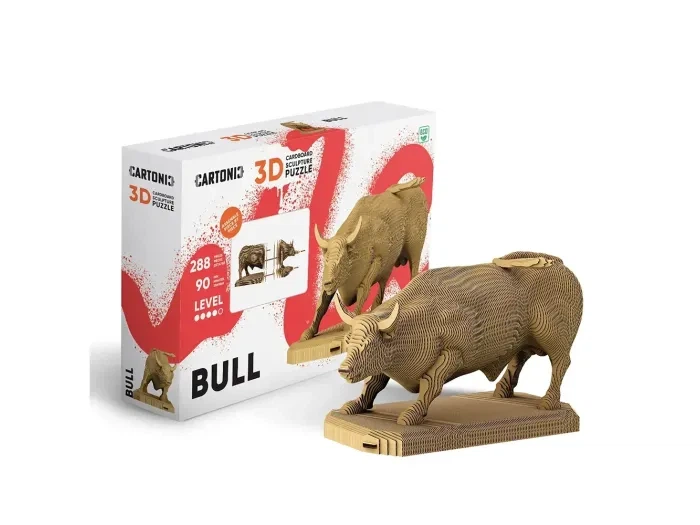Картонний 3D пазл Бик, Cartonic, 288 ел. - зображення 8