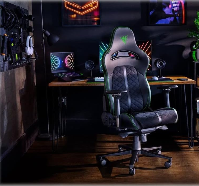 Крісло для геймерів Razer Enki Green (RZ38-03720100-R3G1) - зображення 7