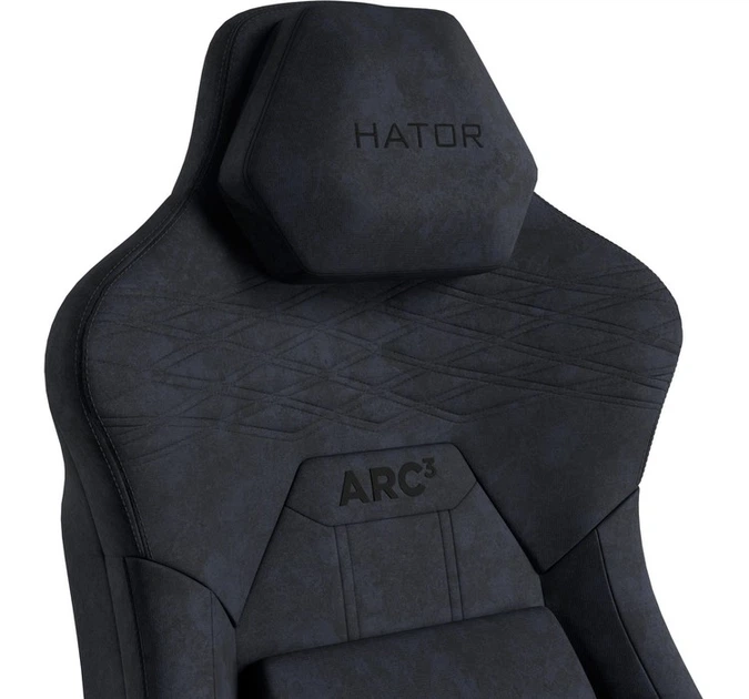Кресло для геймеров HATOR Arc 3 XL Velour Black (HTC3440XL) - изображение 6