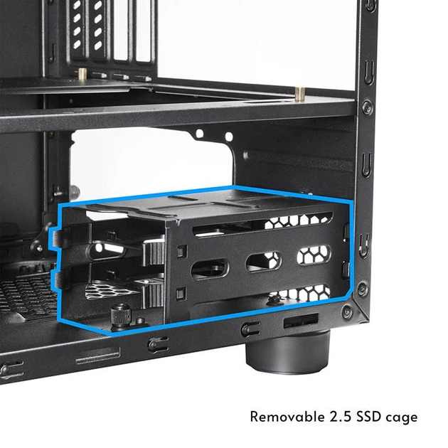 Chieftec Корпус The Cube CI-03B, без БП, 2xUSB3.0, 1xUSB3.2 Gen2 Type-C, 1x200мм HDB, VGA 335мм, LCS ready, mATX, черный - Фото 13 Chieftec Корпус The Cube CI-03B, без БП, 2xUSB3.0, 1xUSB3.2 Gen2 Type-C, 1x200мм HDB, VGA 335мм, LCS ready, mATX, черный - изображение 13