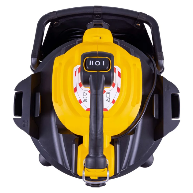 DeWALT vacuum cleaner-air blower 1080W 12.5kPa container 34l 10.8 kg - зображення 5