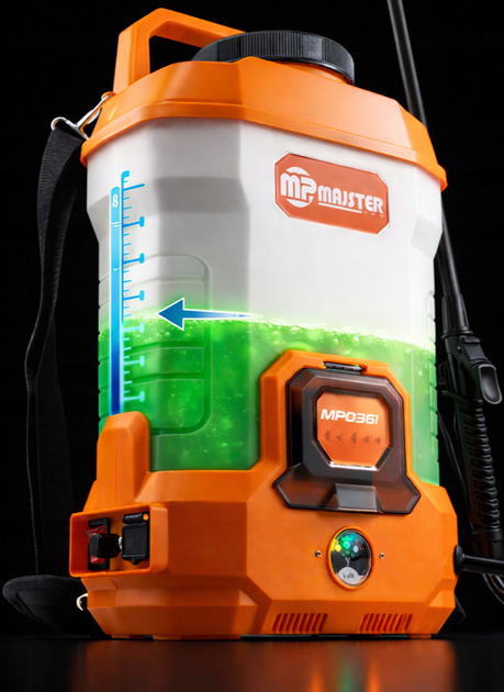 Опрыскиватель аккумуляторный 8л Majster Pro - Фото 4 Опрыскиватель аккумуляторный 8л Majster Pro - изображение 4