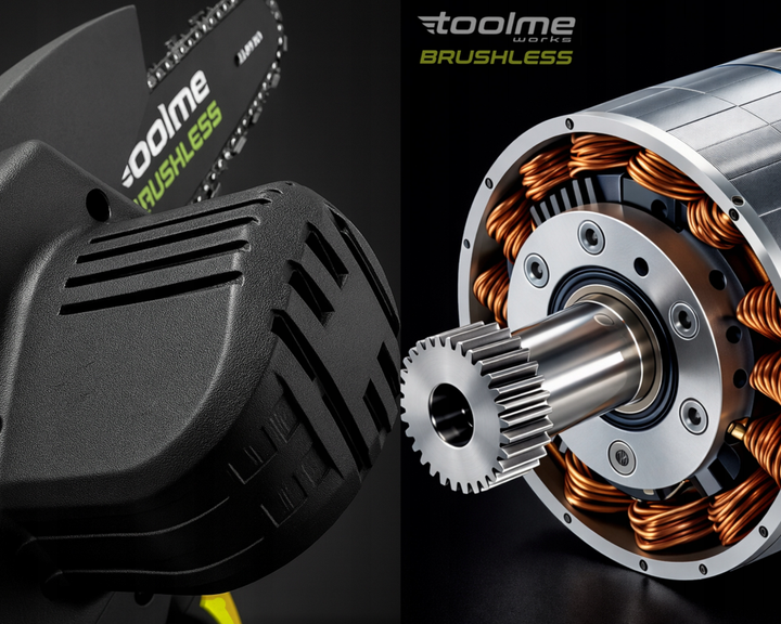 Акумуляторна ланцюгова пилка Toolme BRUSCHLESS 900Вт - Фото 9 Акумуляторна ланцюгова пилка Toolme BRUSCHLESS 900Вт - зображення 9