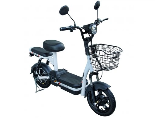 Велосипед с электромотором SPARK COMPACT 14" 48V/400W/12Ah Чёрный - изображение 2