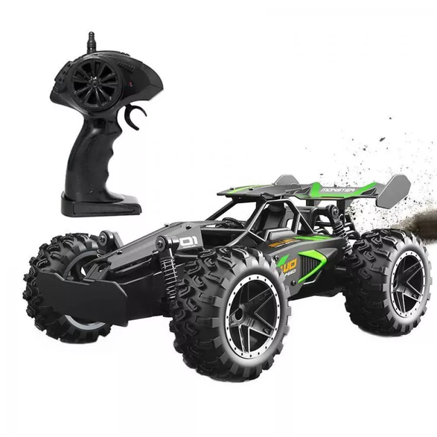 Машинка на радіокеруванні Hotdeer Off-Roader (Green) - изображение 2