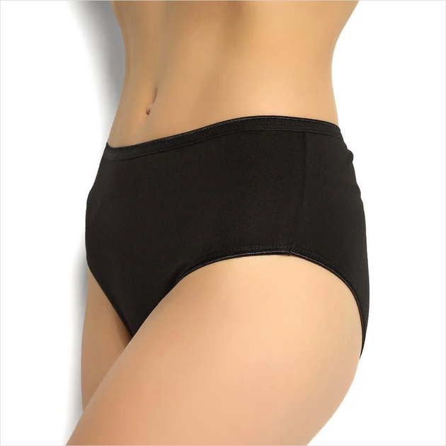 Трусики высокие из модала Jiber 624 XL Черный - изображение 2