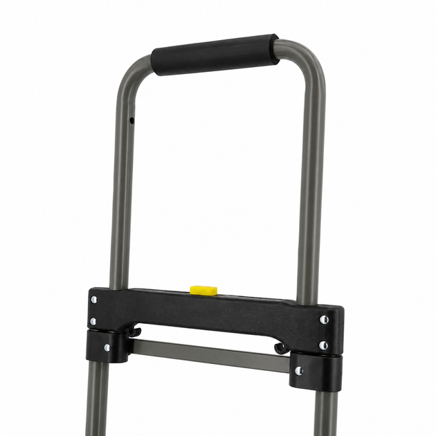 Складський візок Helper HP - 1199 90 кг 50×45×100 см для покупок вантажу багажу вантажопідйомний транспортний візок-платформа алюмінієвий візок тачка двоколісна посилена для перевезення вантажів - зображення 9