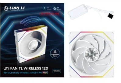 Wentylator LIAN LI UNI FAN TL Wireless 120 Reverse White (G99.12RTL1W1W.00) - obraz 4