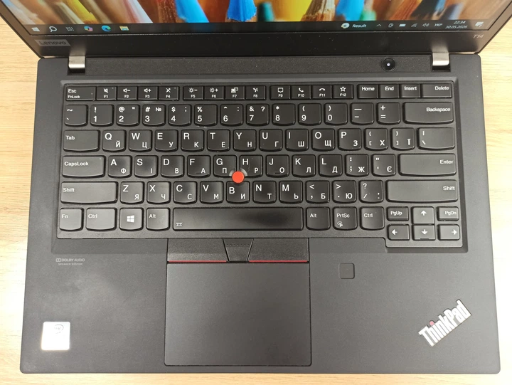 Ноутбук Lenovo Thinkpad T14 Gen 1 14″ FHD IPS Сенсорний/i5 10210U (4ядра)/16Gb/nvme256 - Б/У - изображение 3