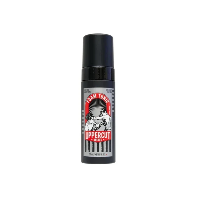 Пінка-тонік для волосся Uppercut Deluxe Foam Tonic 150 мл легка фіксація стайлінг для об’єму, дисципліни волосся та термозахисту - зображення 6