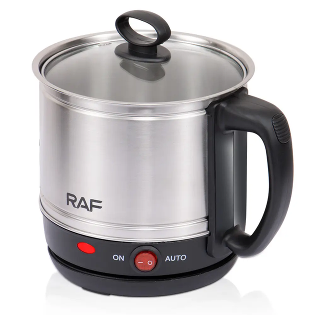 Электрокастрюля / Кухонная мини рисоварка RAF R5430 / Кастрюля-скороварка 1,5 л 600W - изображение 6