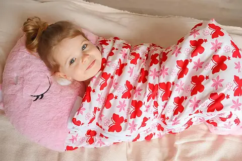 Единорог Детский спальный мешок на молнии 3 в 1 игрушка подушка спальник и встроенная подушка - изображение 6