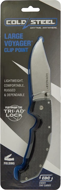 Ніж Cold Steel Voyager Large Clip Point (AUS-10A) - зображення 10