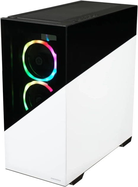 Игровой корпус для ПК Enermax ENERMAXK8 / ARGB / Черно-белый (102026068) - изображение 3