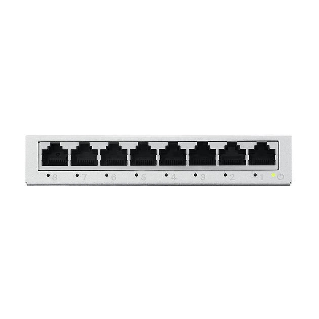 Комутатор мережевий ZyXel GS-108B v5 (GS-108BV5-EU0101F) - Фото 3 Комутатор мережевий ZyXel GS-108B v5 (GS-108BV5-EU0101F) - изображение 3