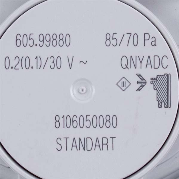 Прессостат 85/70 Pa для котлов Demrad Aden/Kalisto/Solaris/Tayros (D003200032) - изображение 4