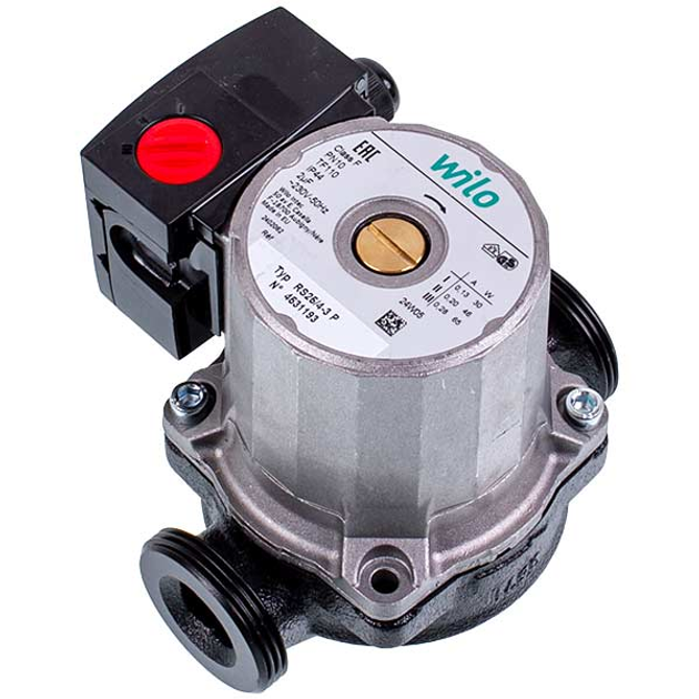 Циркуляційний насос Wilo Star-RS 25/40 130 сірий (RS 25/4 130) - Фото 1 Циркуляційний насос Wilo Star-RS 25/40 130 сірий (RS 25/4 130) - зображення 1