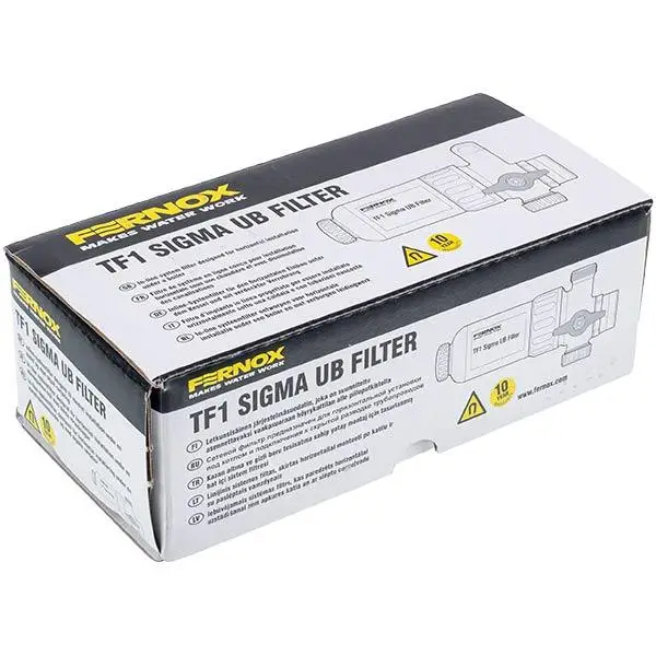 Магнітний фільтр 3/4″ без кранів підключення Fernox TF1 Sigma UB (M202100124) - зображення 4