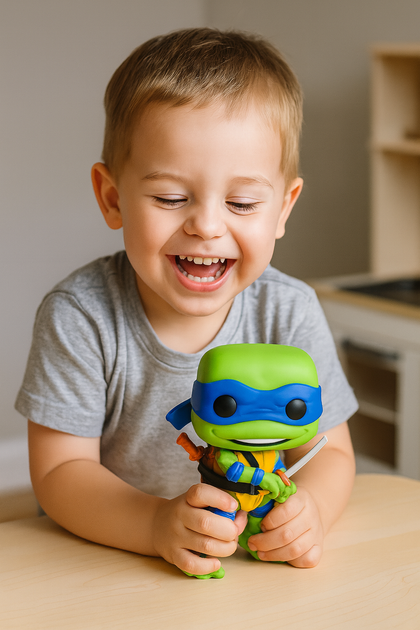 Фигурка Funko Pop Фанко Поп Черепашки-ниндзя TMNT Леонардо Leonardo Ninja Turtles 10см №1391 - Фото 7 Фигурка Funko Pop Фанко Поп Черепашки-ниндзя TMNT Леонардо Leonardo Ninja Turtles 10см №1391 - изображение 7