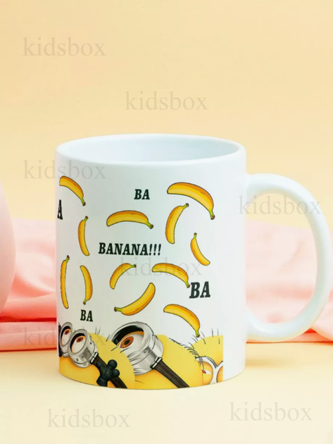 Кружка Миньйон Гадкий я с принтом Minion керамическая чашка 330 мл Uk_94 - изображение 2