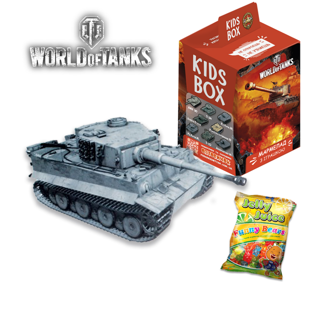 Кидс бокс Свитбокс Танки World of tanks коллекционная фигурка