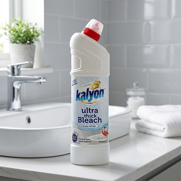 Дезинфікуючий засіб для туалету Kalyon Ultra Thick Bleach Snow White 750 мл 750 мл - изображение 2